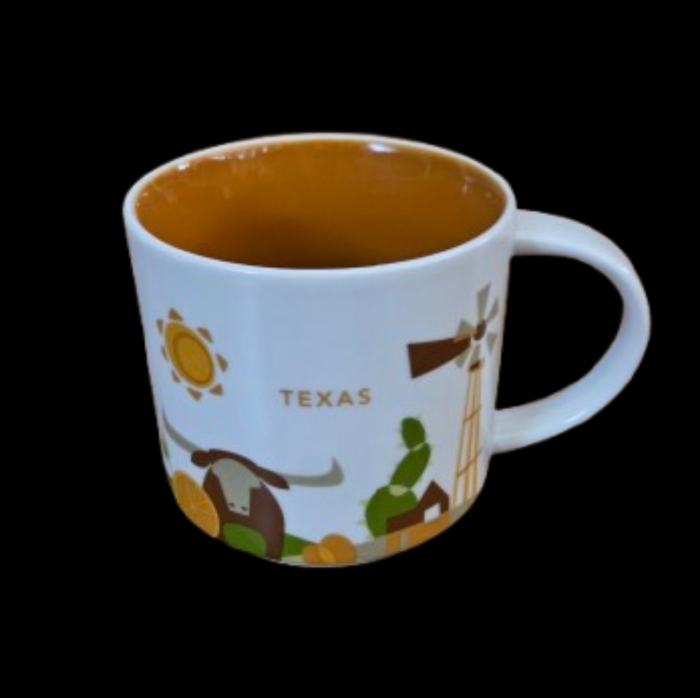 Starbucks Coffee Mug Texas You Are Here Collection